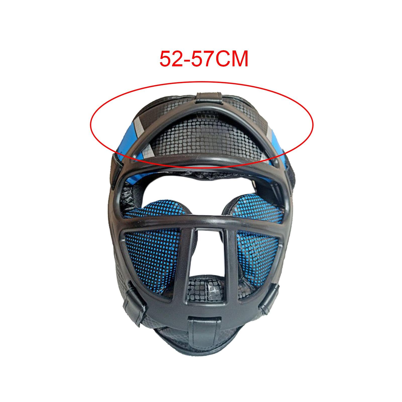 Casco Karate per Bambini E Adulti Leggero Altamente Protettivo Traspirante Facile Da Mettere E Togliere Protezione Completa Adatto per Sport Da