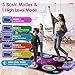 Light Up Dance Mat for Kids, Electronic Music Dance Pad with LED Lights & Wireless Bluetooth Built in Music, Birthday Gifts, Toys for Girl 4-8, 8-12 (Multicolor)