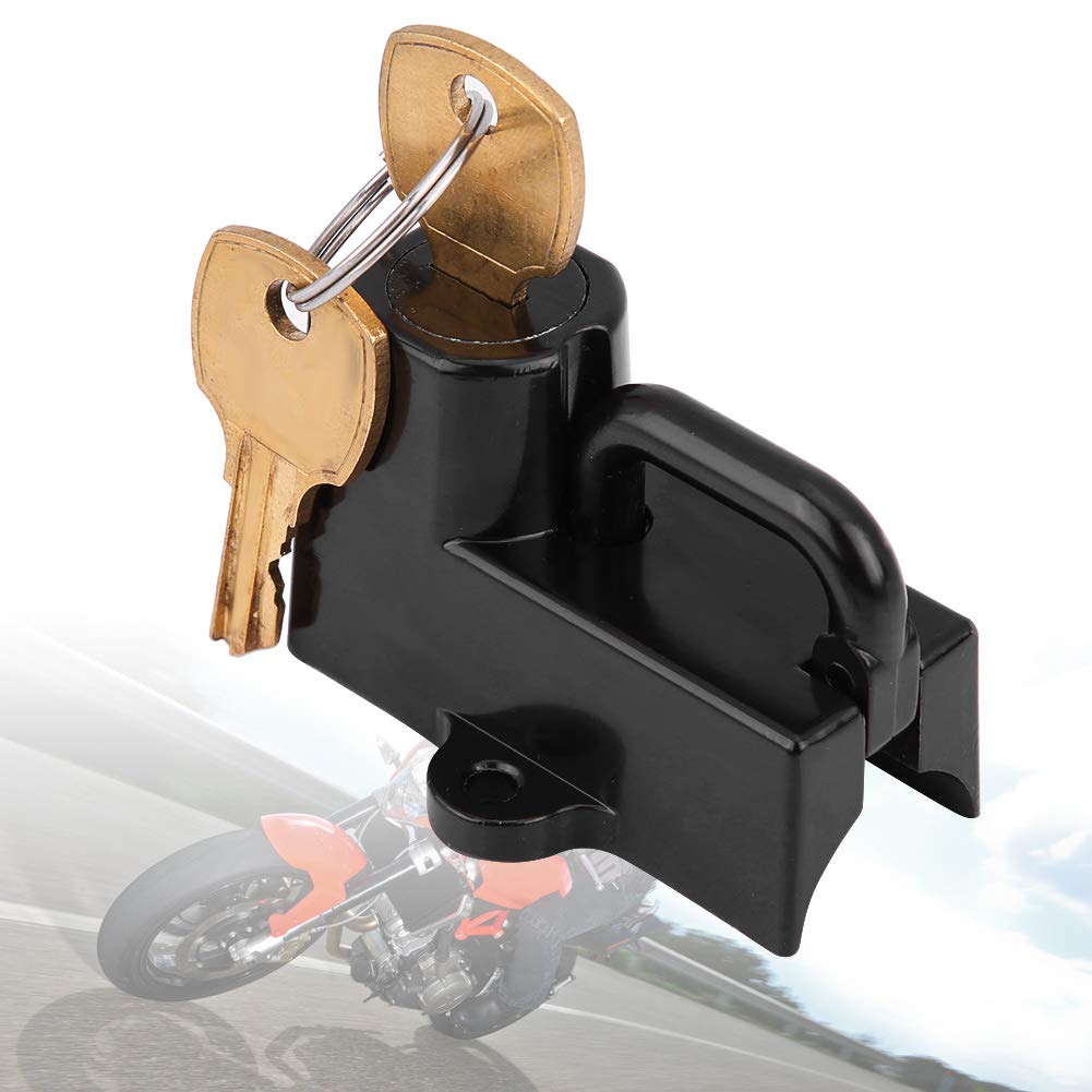 Per lucchetto per casco moto Cruiser da 1‑1/4 a 1‑1/2 4232 (Negra)