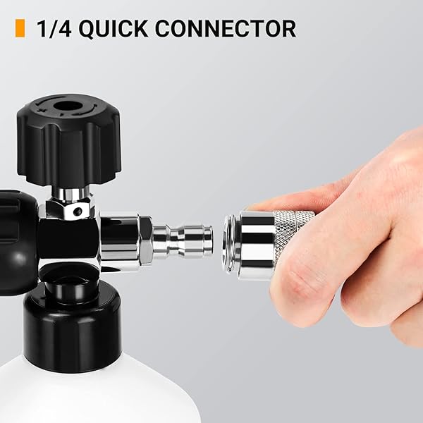 AstroAI Foam Cannon, Foam Cannon for Pressure Washer with Adjustable