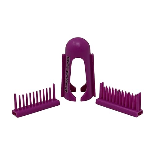 Miniatura 4 de Peine de borde 3 en 1 My Finger Comb - Para trenzas, barbas, bordes, cejas y mucho más