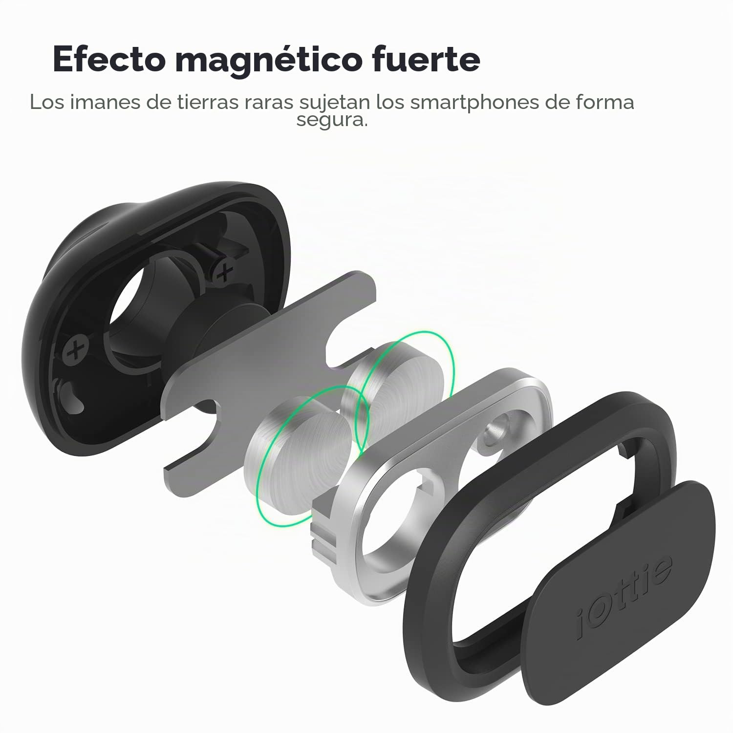 iOttie iTap 2 Magnetic Air Vent Car Mount Halterung für iPhone XS Max R 8 Plus 10 W für Samsung Galaxy S10 E S9 S8 Plus Edge, Hinweis 9