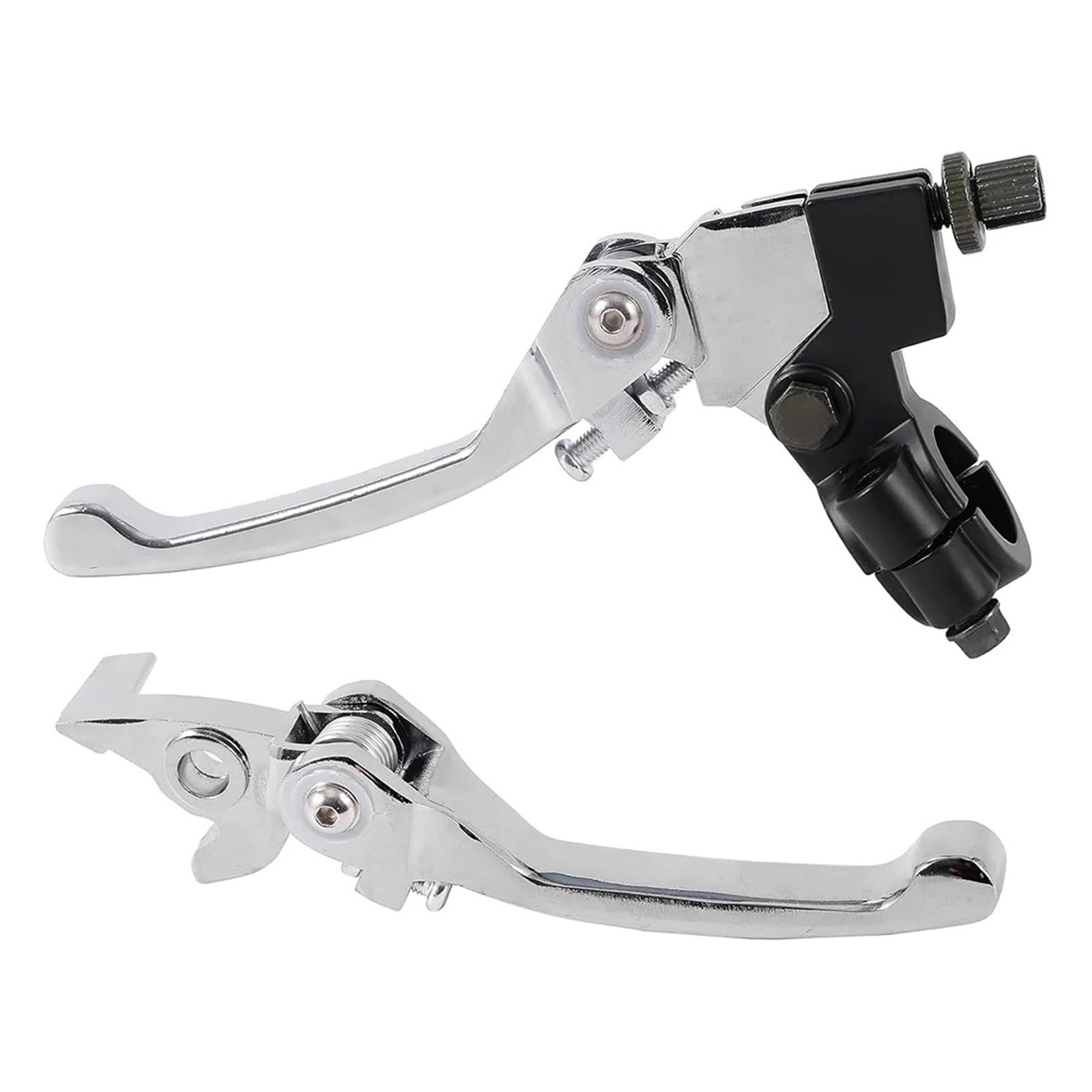 WKDYRIWO 1Pair 22mm 7 8" Folding Aluminum Clutch Brake Lever for 50cc 110cc 125cc 200cc TTR SSR 125 Dirt Bikes Motorcycle Brake Clutch Levers