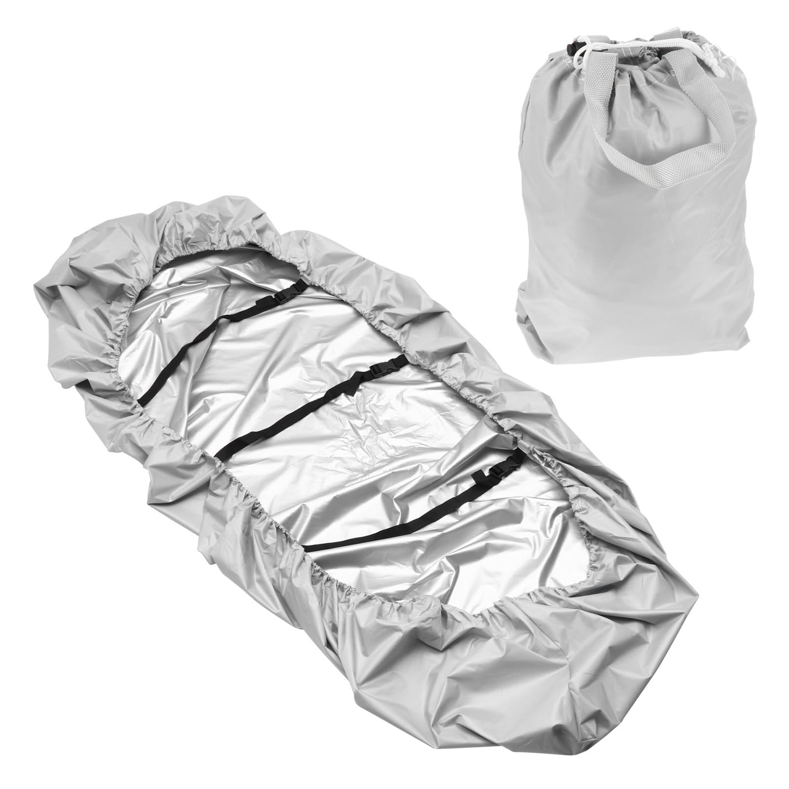 Housse de canoë pour rangement extérieur hivernal en tissu Oxford
