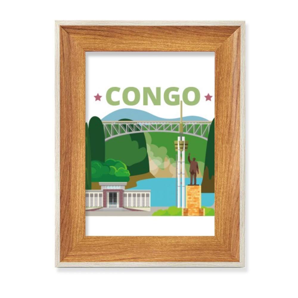 Cadre de photo en bois Congo pour sublimer votre bureau de travail