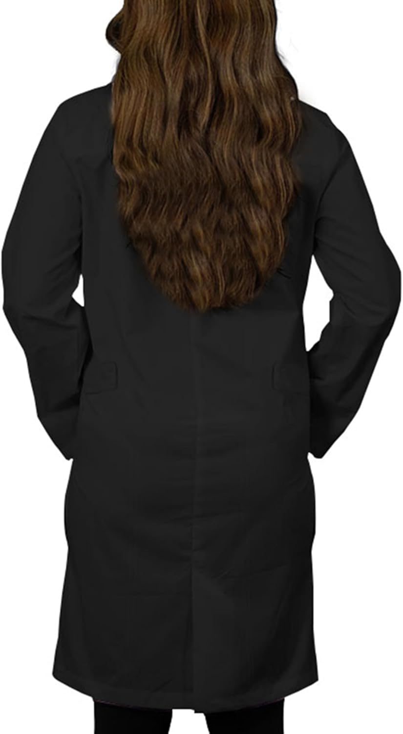 HEEDFIT Panda Uniform Women’s 36 Inch Colored Lab Coat – Double Patch Pockets