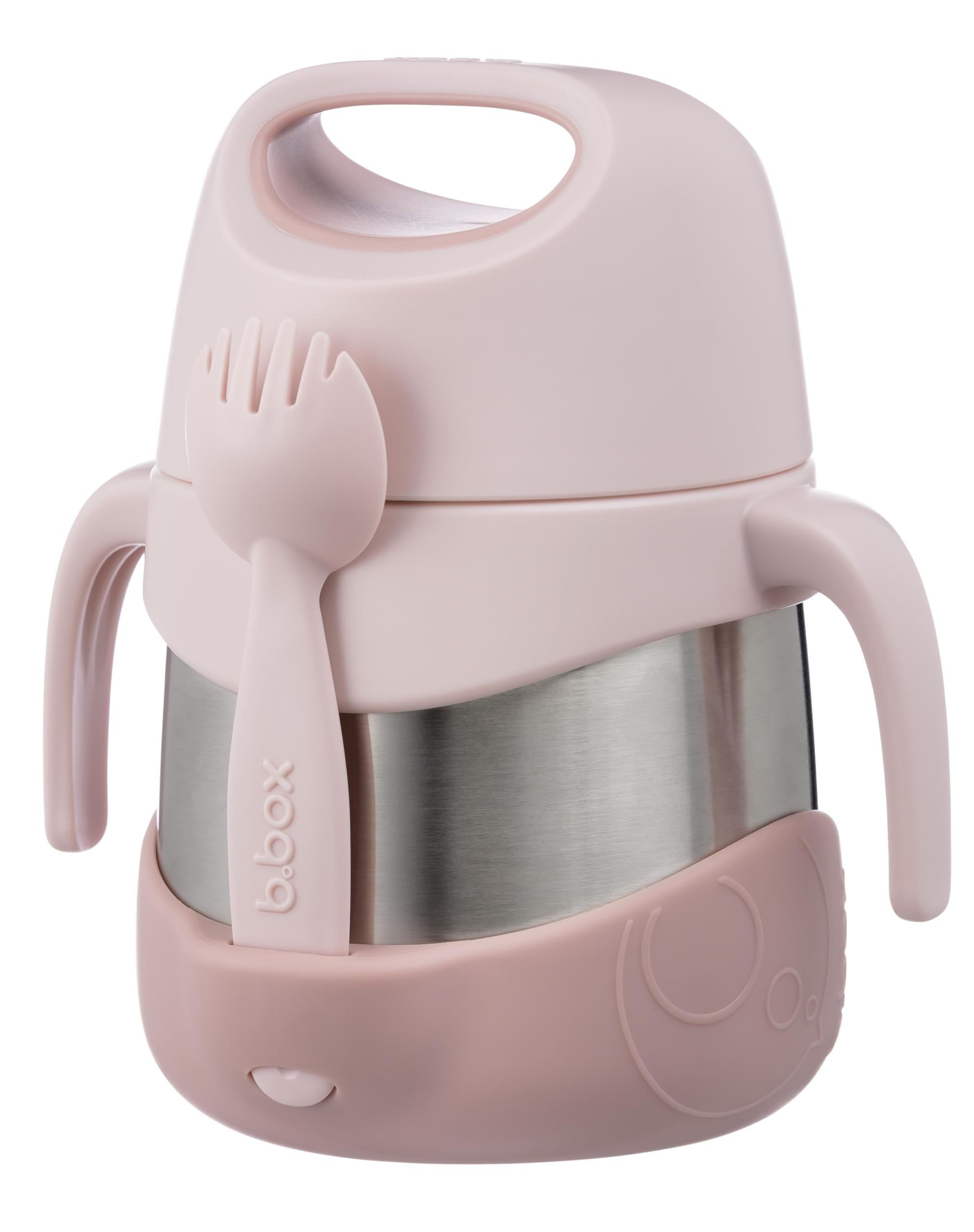 b.box Isolierter Food Jar | Leicht zu öffnender Behälter für Kleinkinder | Doppelwand-Edelstahl, hält Speisen bis zu 10 Std. kalt und bis zu 9 Std. warm | 335 ml / 11 oz