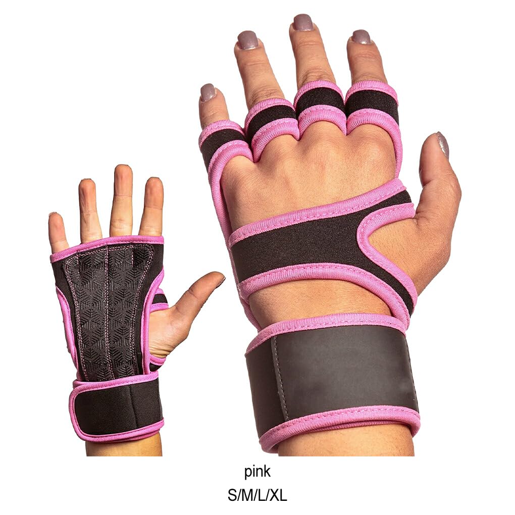 2 pezzi/set guanti per sollevamento pesi leggeri e confortevoli per guanti da palestra fitness in pelle multifunzionali traspiranti