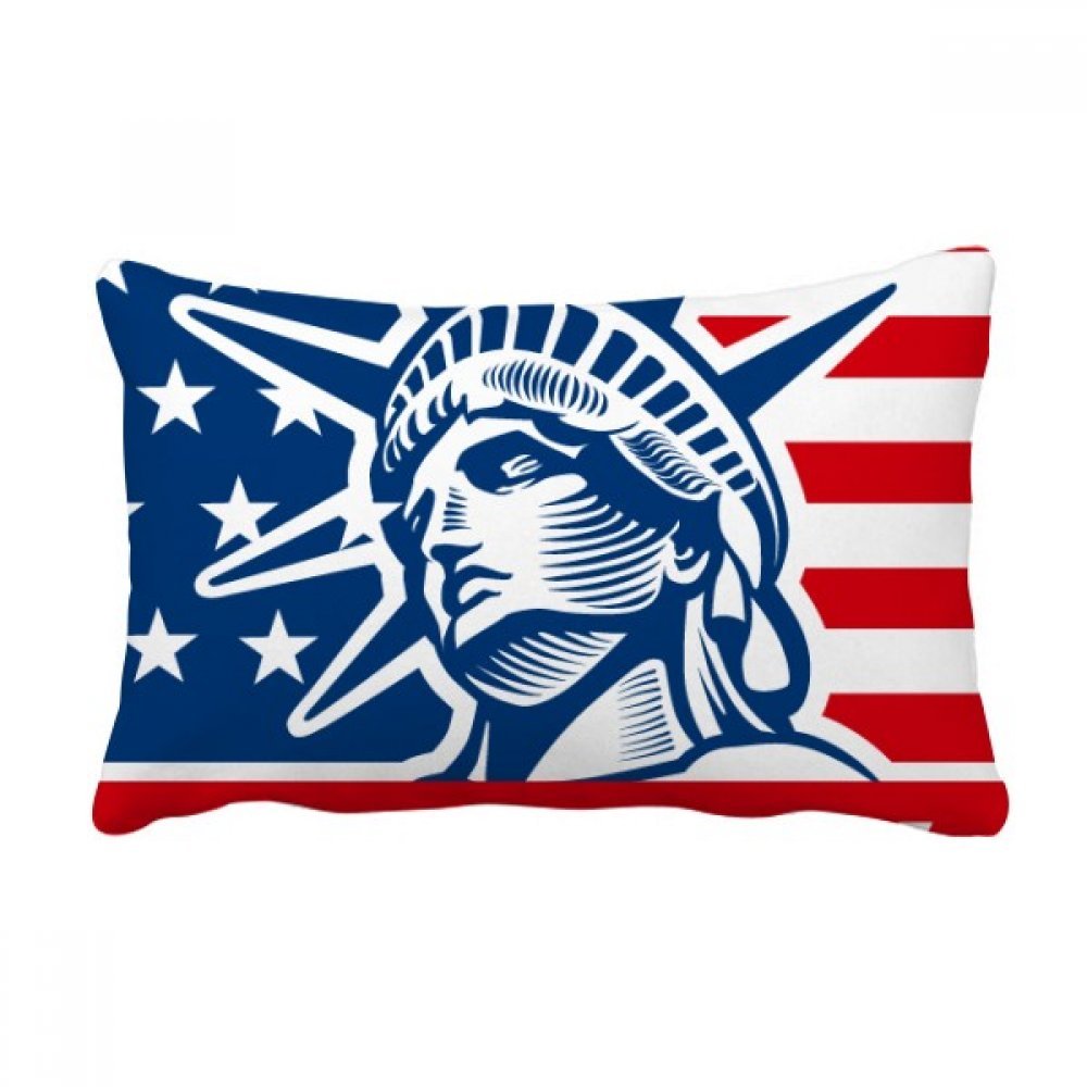 Drapeau de l'Amérique housse coussin pour décorer un salon urbain