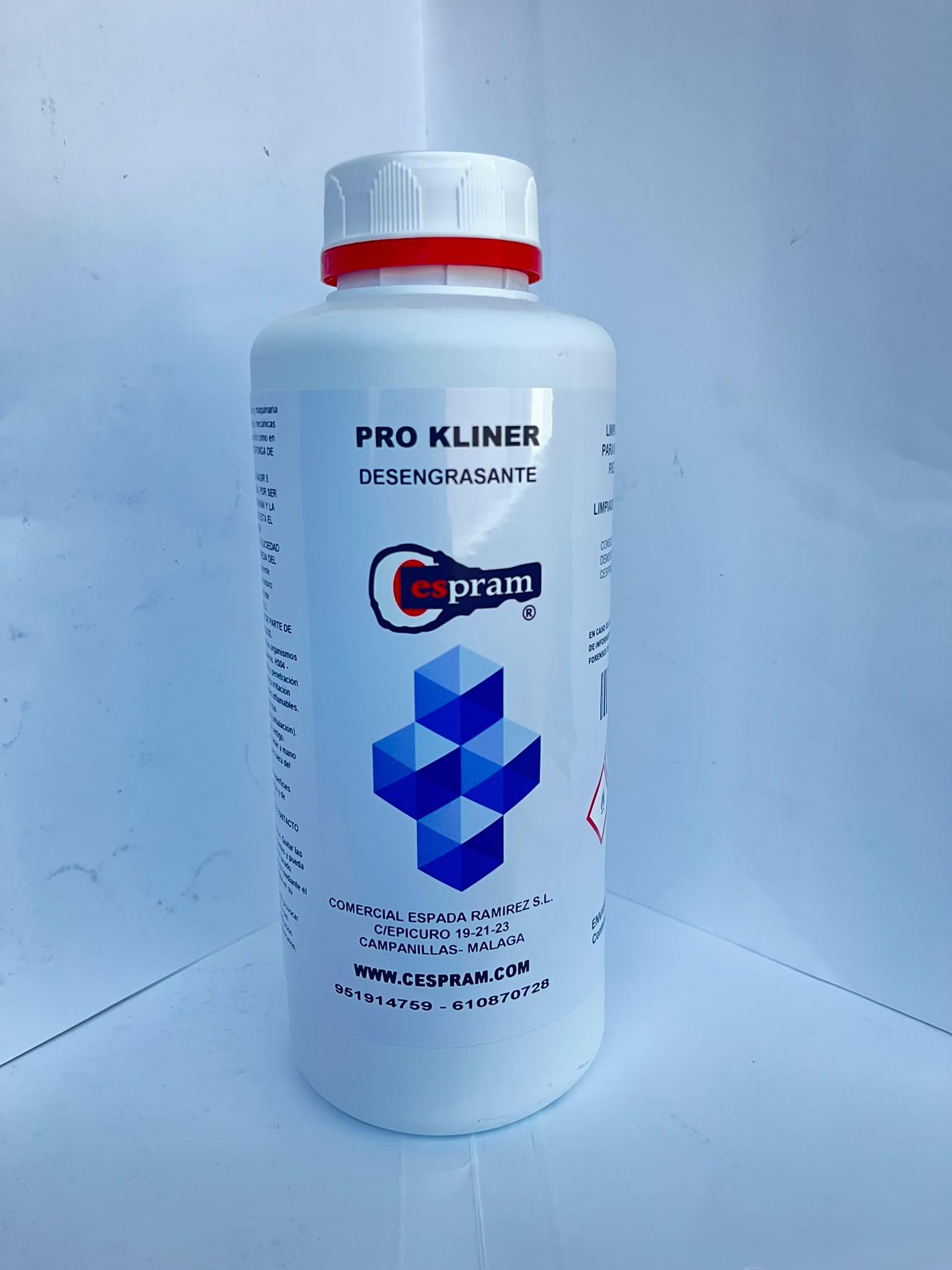 Limpiador de piezas y desengrasante de evaporación controlada. Prok Kliner. Envase de 5 litros/10 litros/30 litros. (5)