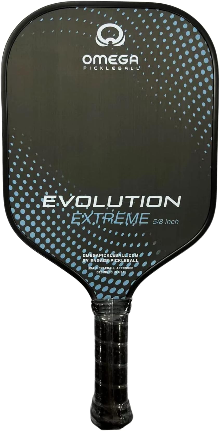 Engage Pickleball Omega Evolution Extreme Pickleball Paddle - Pickleball Paddles with Thick Polymer Core - USAPA Approved Pickleball Paddles Pickleball Rackets for Adults - 5/8” Standard