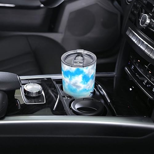 Miniatura 4 de Vaso de 20 onzas con tapa y pajilla, taza de café helado con aislamiento al vacío, taza de viaje reutilizable, botella de agua de acero inoxidable