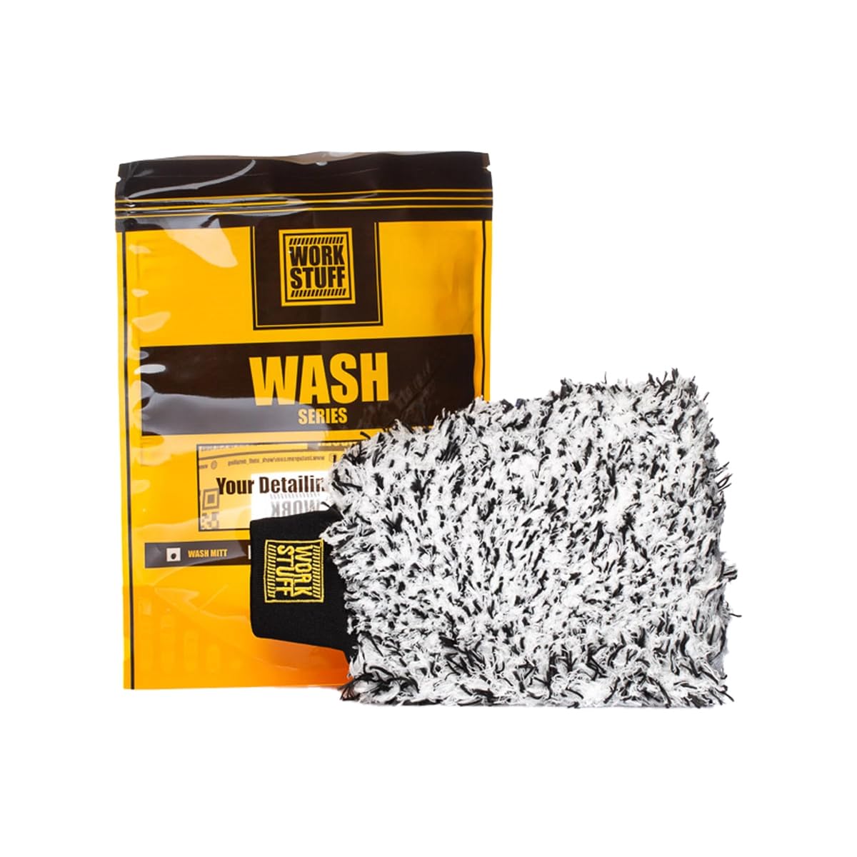 WORK STUFF Storm Wash Mitt – Ultra-Absorbent Microfiber Car Wash Glove with Elastic Cuff | Scratch-Free, Durable & Large 22x18cm Surface-image-32