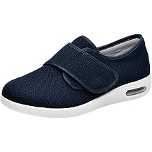 Womens Diabetic Shoes Wide Width Edema Shoes Breathable Memory Foam Lightweight Walking Sneakers for Elderly Swollen Feet