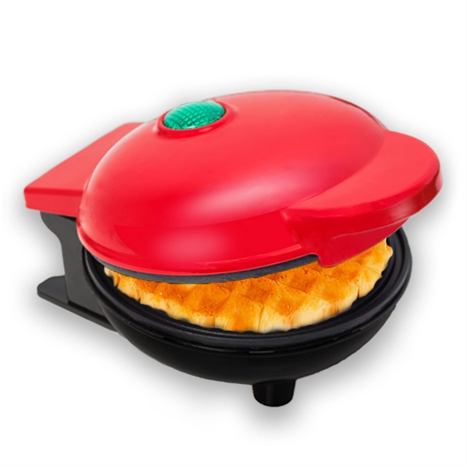 AGrAdi Planchas eléctricas, Mini máquina eléctrica for Hacer gofres, Horno de Burbujas, Pastel de Huevo, máquina de Desayuno, Horno de Pastel de Huevo, sartén, máquina Eggette, Mini Olla Gofrera (Col