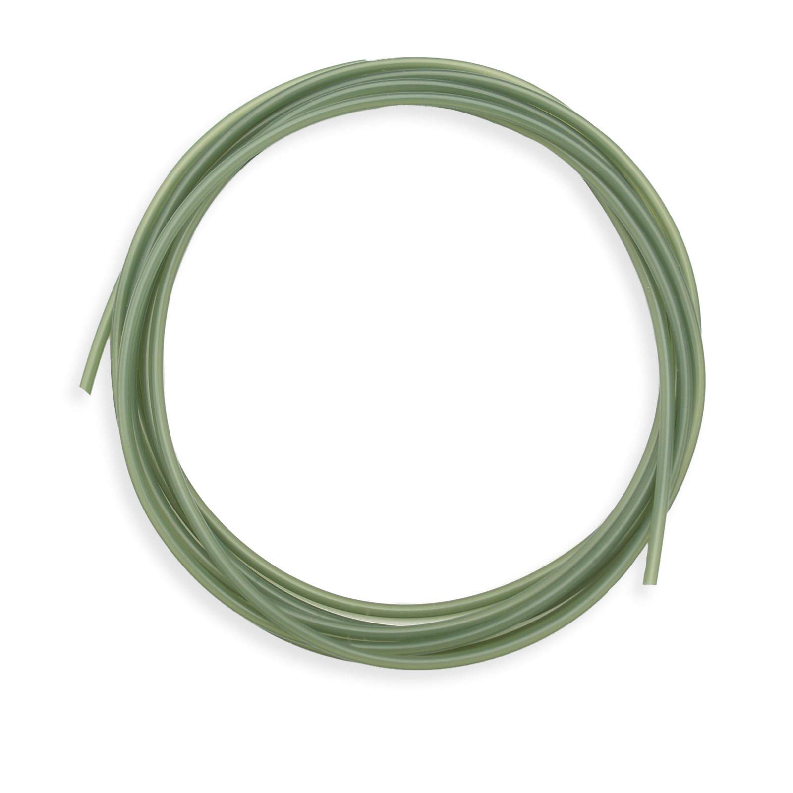 Bank Tackle PVC Rig Tubing Anti Tangle Quick Sinking Carp Fishing Rigs Terminal Tackle (Translucent Green, 6 Meters) — image 1
