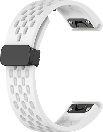 Miniatura 2 de Abanen Correas de reloj deportivas de silicona con orificios de aire para Fenix 7S  Fenix 6S  Fenix 5S  Instinct 2S, correa de muñeca de silicona