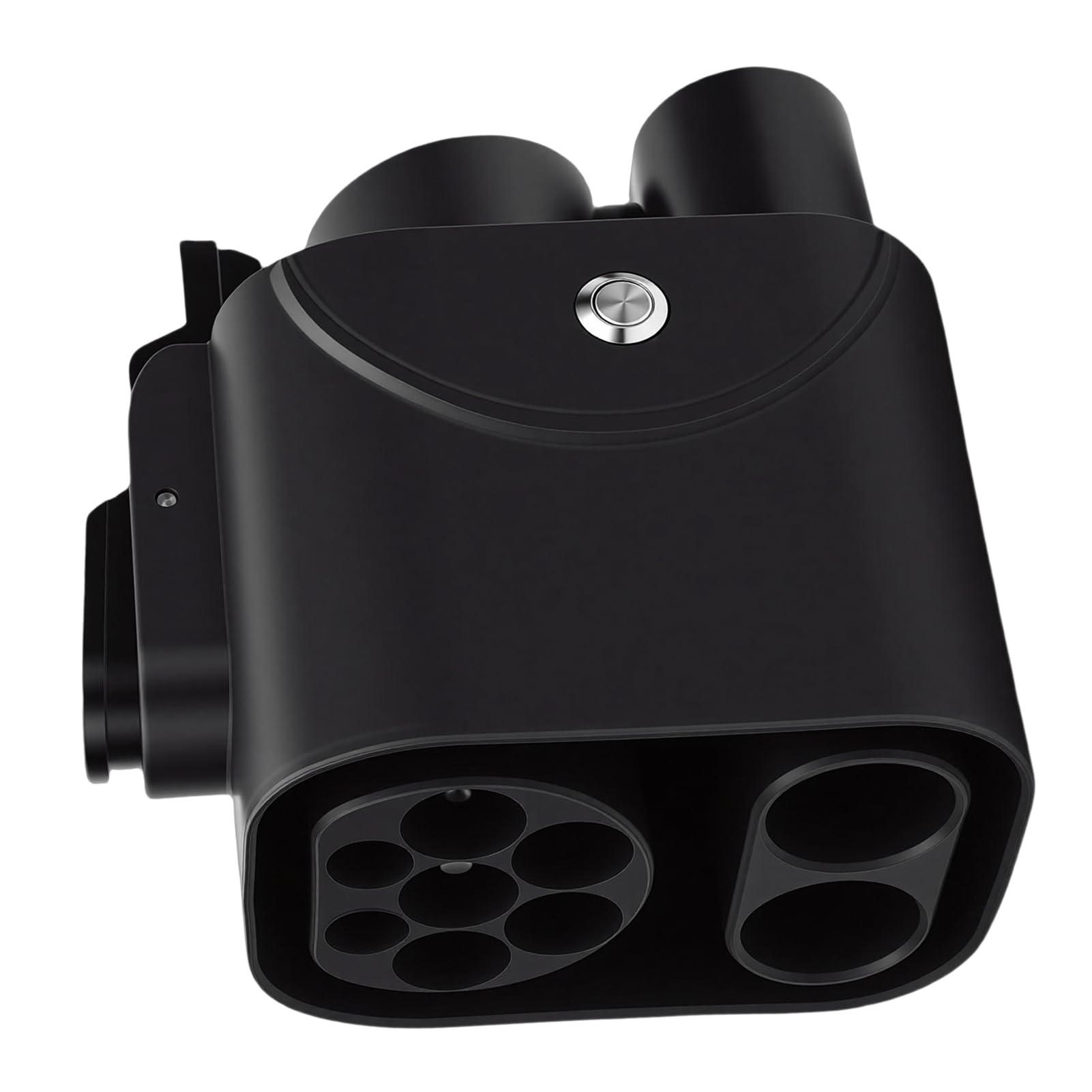 Drfeify Adapter CCS2 do CCS1 Metalowy Plastikowy Adapter do ładowania Pojazdów Elektrycznych 1000 V 250 A z Monitorowaniem Temperatury i walizką Przenoszenia dla Kierowców Pojazdów Elektrycznych CCS1