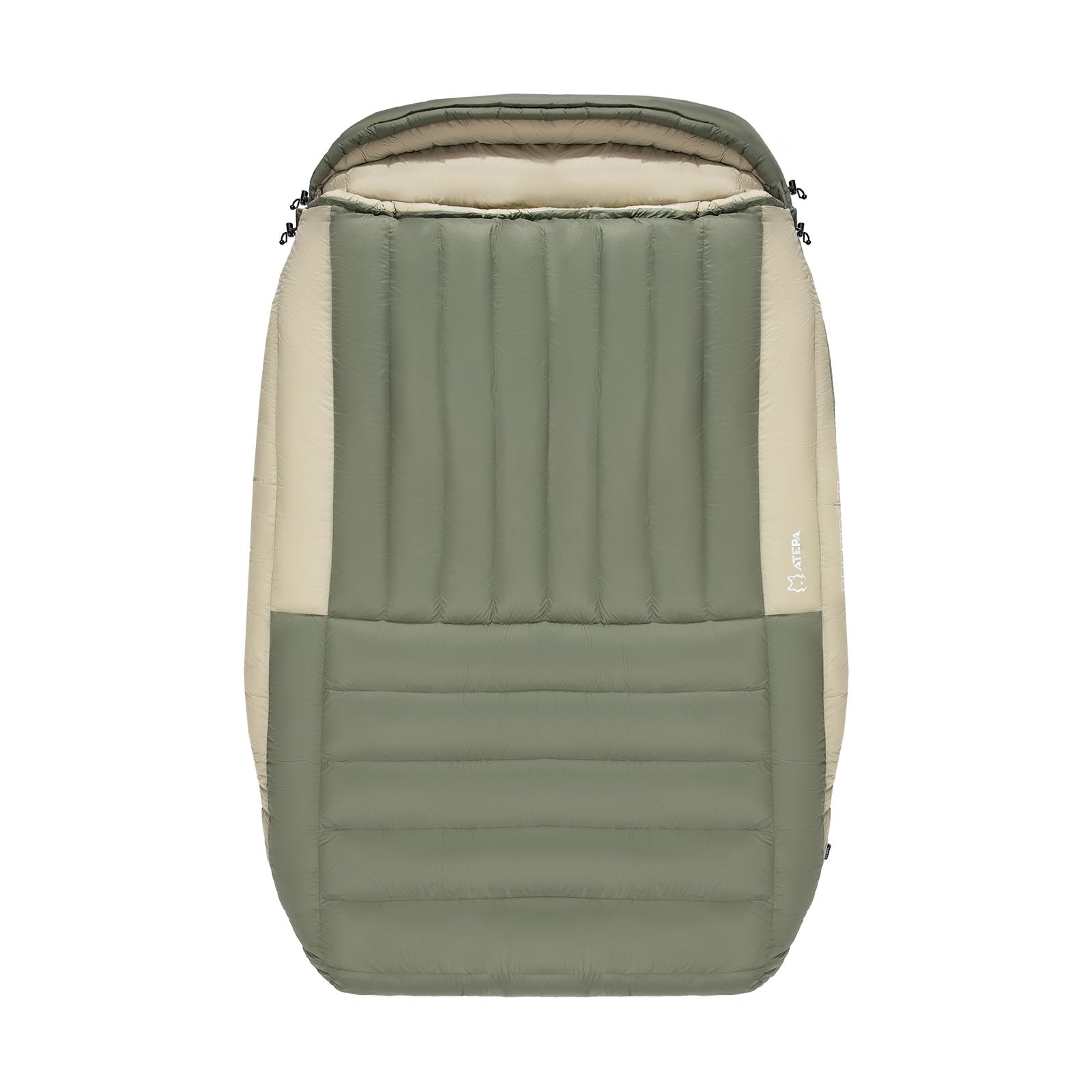 ATEPA Down Sleeping Bags for Adults 650/700 FP, Ultralight Sleeping Bag for Backpacking, 0℉/20℉ Sleeping Bag for 1/2 Persons, Compact Sleeping Bag with Compression Sack for Hiking, CampingGlobal Recycled StandardGlobal Recycled StandardGlobal Recycled Standard