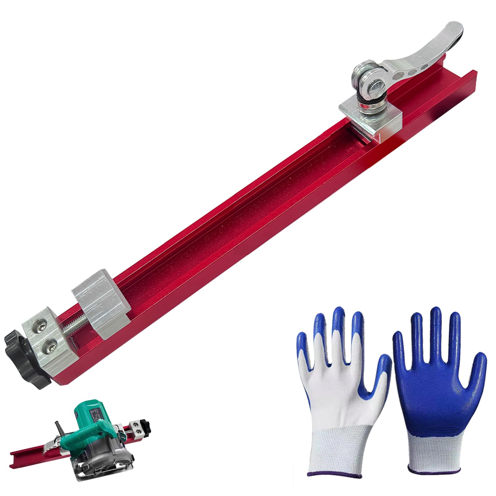 Guía de base ajustable para máquina de corte (360 mm)