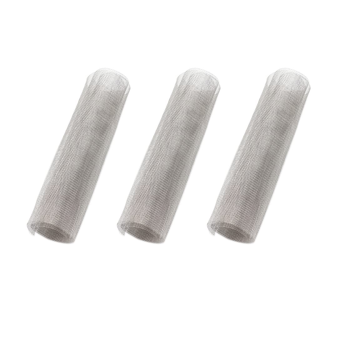3Pack 60 Mesh 304 Stainless Steel Woven Wire Mesh, Never Rust, Hard and Heat Resisting Wire Mesh, Fine Screen Mesh for Many Projects, 11.8 x 11.8 Inch