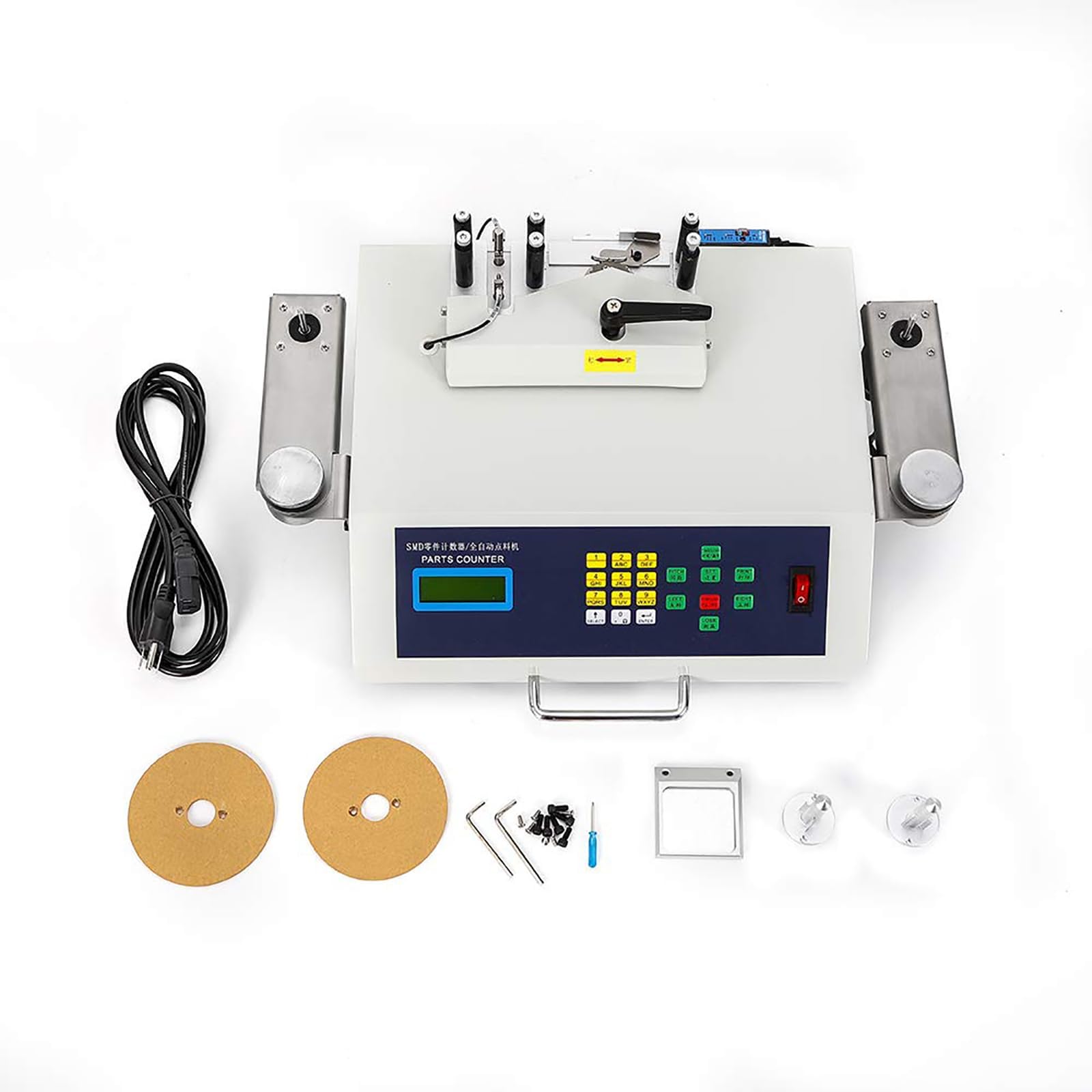 Máquina contadora de componentes SMD con Pantalla Digital, Máquina contadora automática, Dispositivo de conteo de componentes de Piezas SMT comerciales Máquina contadora de capacitancia
