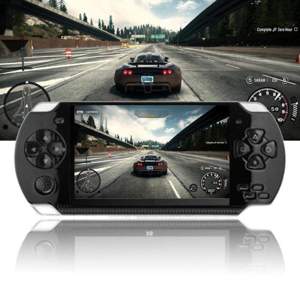 Console di Gioco Portatile da 4,3 Pollici 8G Facile da Usare Schermo Lettore MP3 MP4 MP5 Supporta Giochi PSP, Fotocamere, Video, e-Book