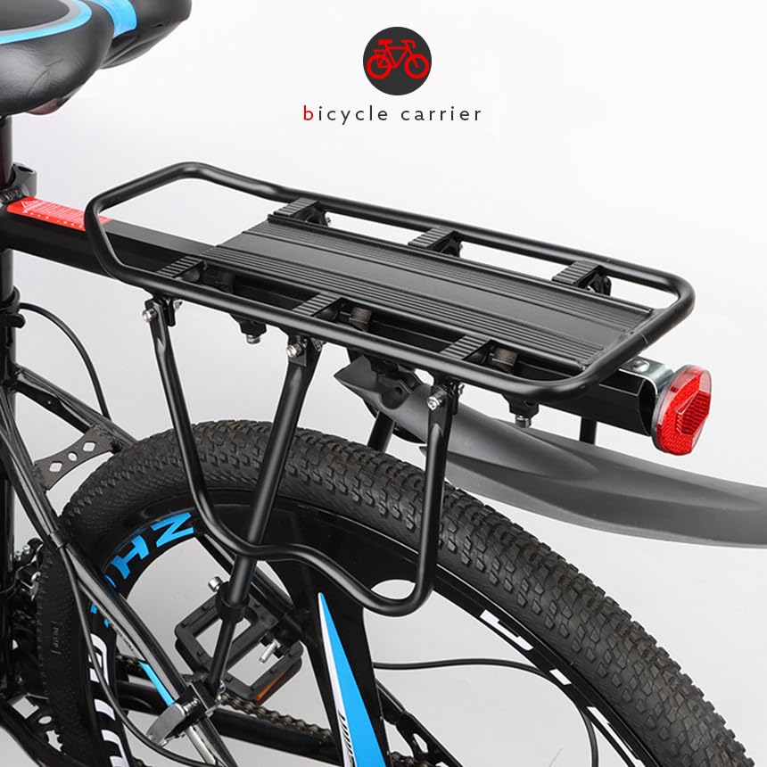 Amazon | Thecom 自転車荷台 リアキャリア 自転車 泥除け付き