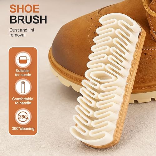 Miniatura 2 de Cepillo y borrador de zapatos de gamuza, cepillo y borrador de gamuza mejorados 2025, limpiador multiusos de nobuck para zapatos, bolsos, chaquetas,