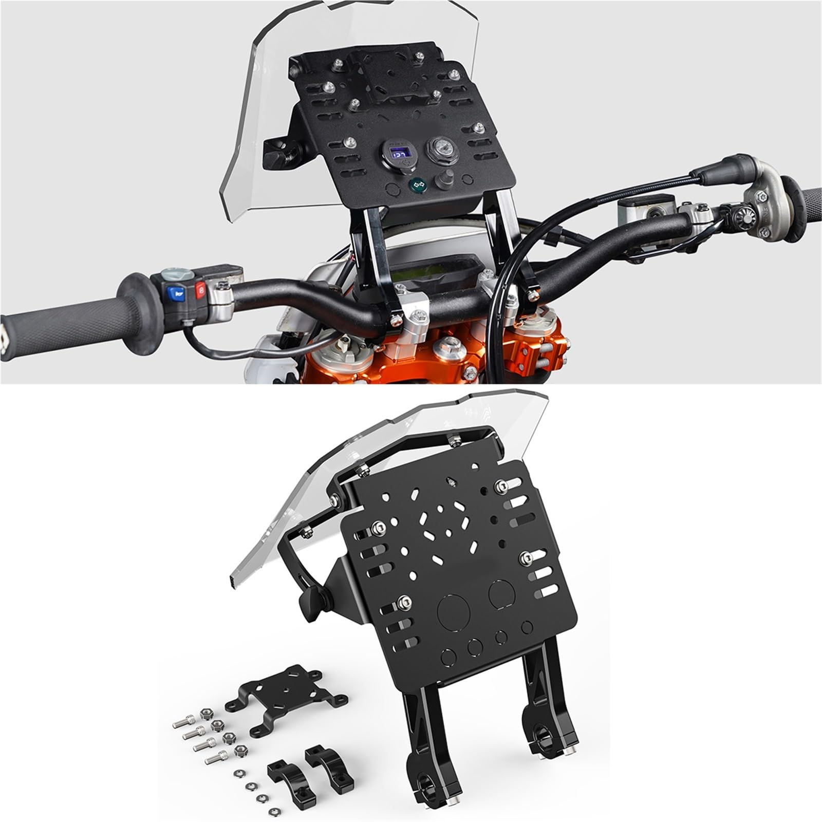 Moto GPS Staffa Di Montaggio Supporto Navigazione Mini Kit Carenatura Per Beta 125-430 RR 2015-2024
