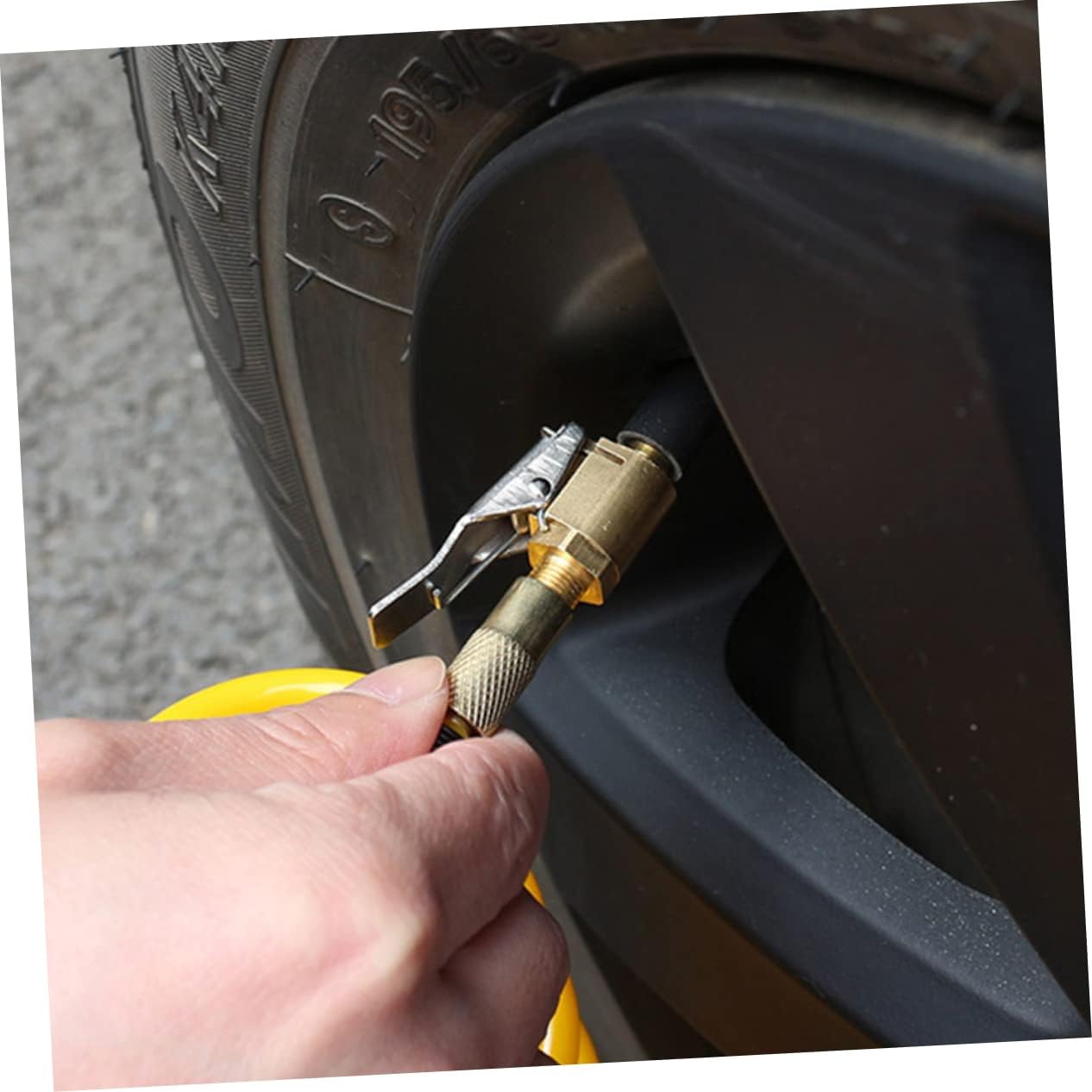 SOLUSTRE 5pcs Air Chuck Car Air Pump Thread Adapter Semi Chuck for Tire Inflator Accessories