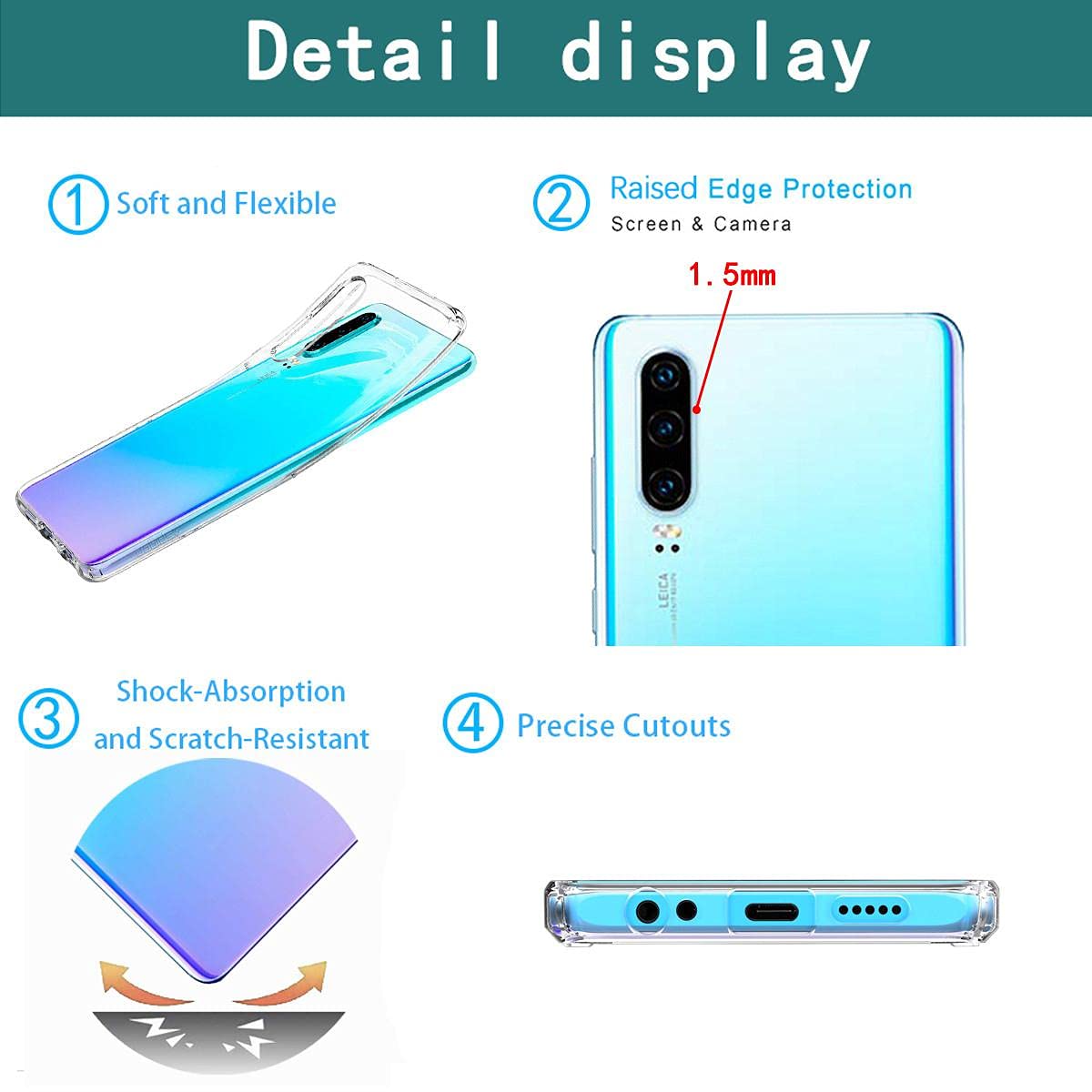 Custodia per Oppo R17 Portafoglio Protettiva Magnetica Libro Cover