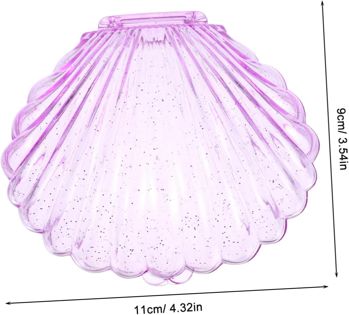 5pcs Shell Candy Box Lightweight Trinket Tray for Birthday Parties Weddings Showers Unique for Party Favors and Decorations