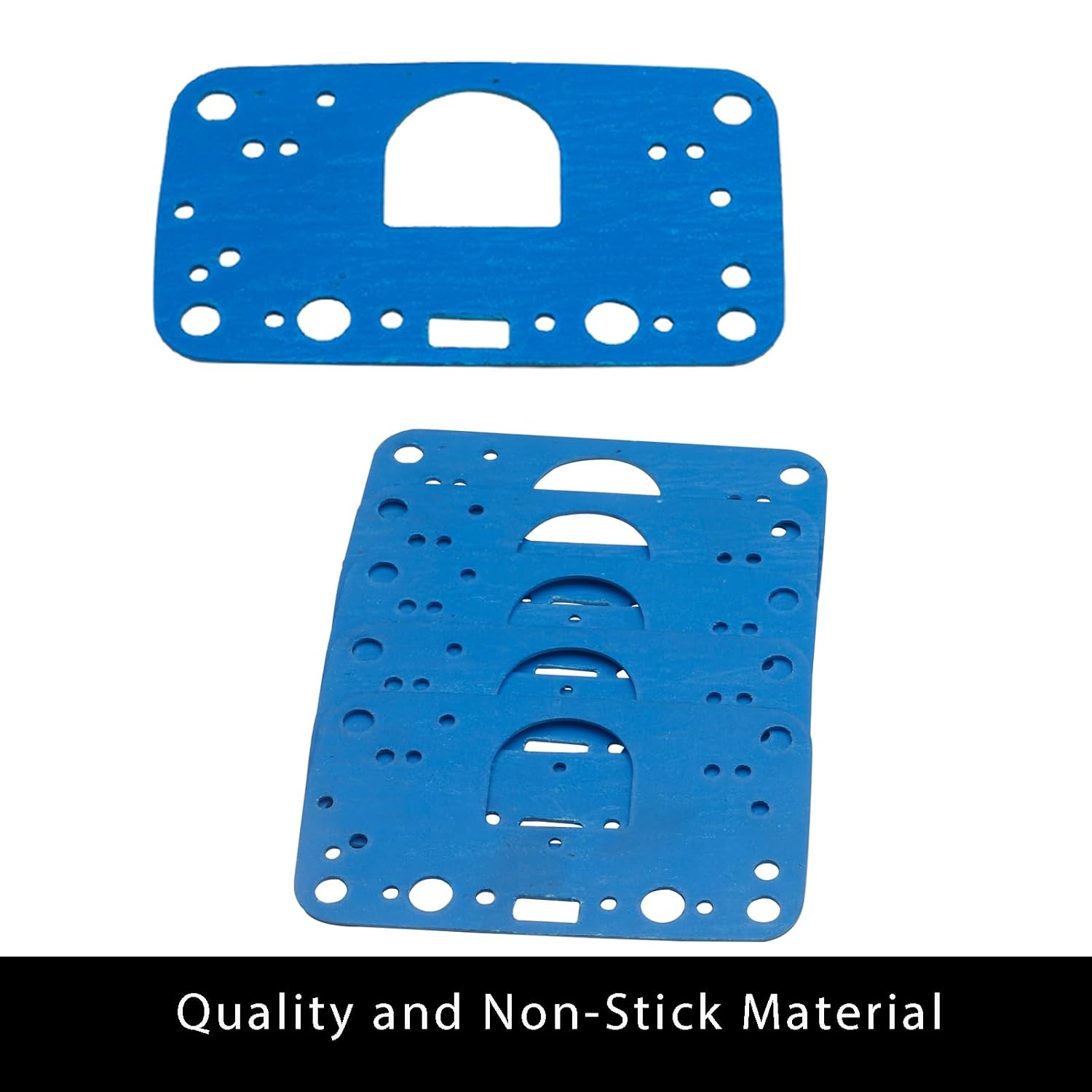 8-2000QFT Carburetor Rebuild Gasket,Fuel Bowl Assembly Fit for Holley 8-2000 M2300 4150 Carburetor Rebuild Kit. 8-2000QFT Gasket kit for Holley 4150 Carburetor Jet kit (Blue)
