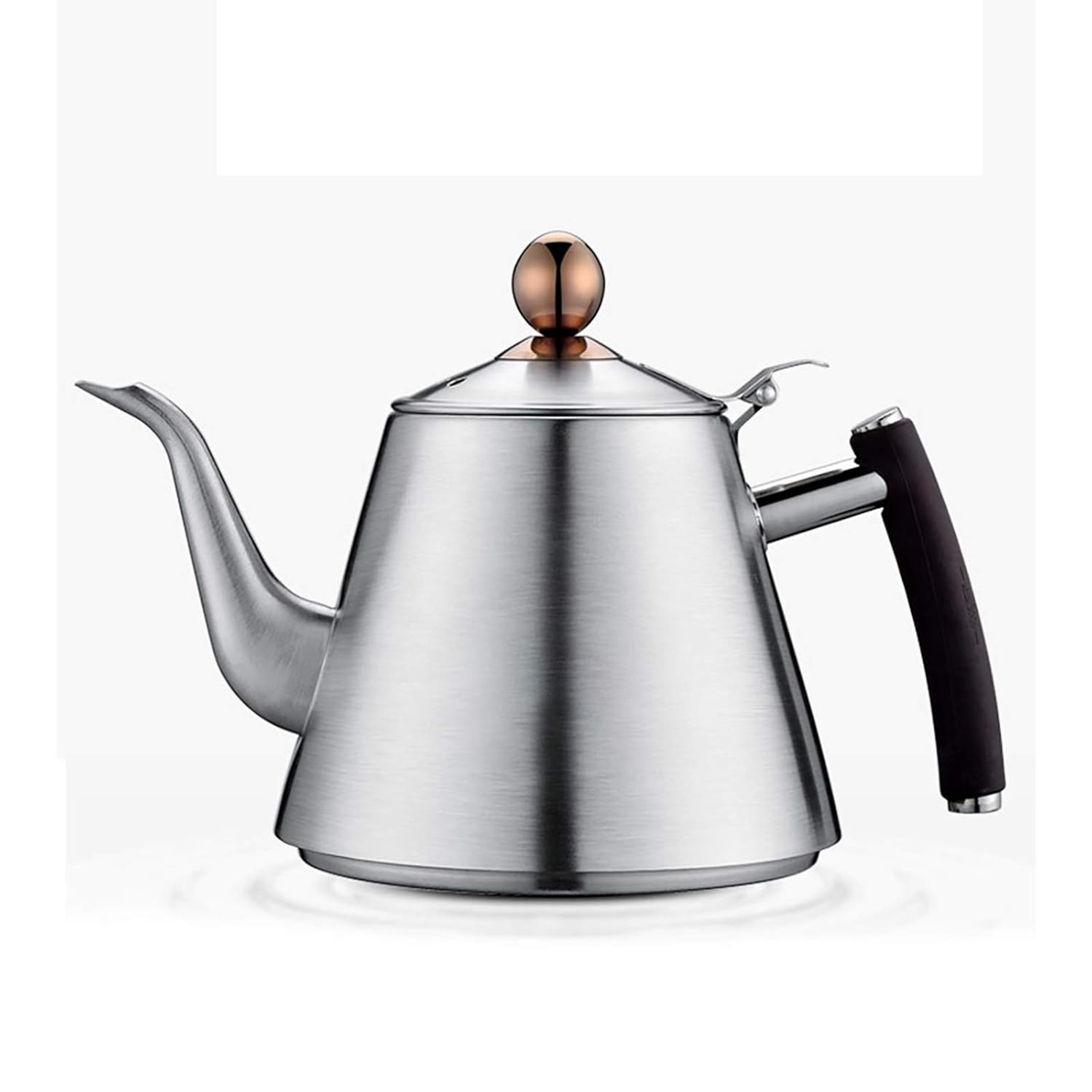 Tea Kettle Brushed Stainless Steel Teapot BPA Free Long Gooseneck