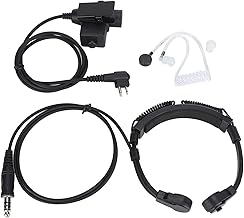 Shanrya U94 PTT Military Adapter Mobile Accessories, Portable U94 PTT Headset System Adapter with Clip Design for Radio