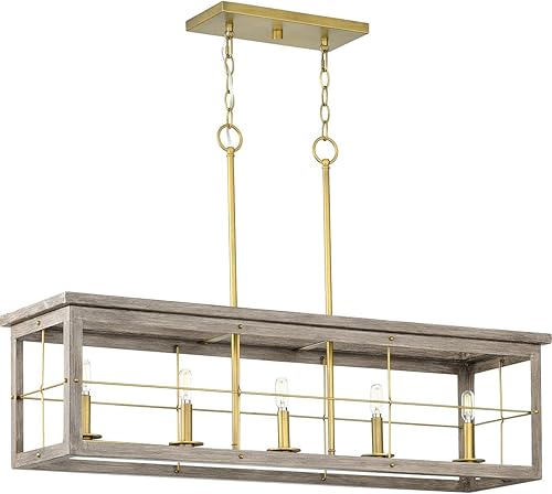 Progress Lighting P400254-175 Hedgerow IslandLinear, 11.00x40.00x11.38, Latón