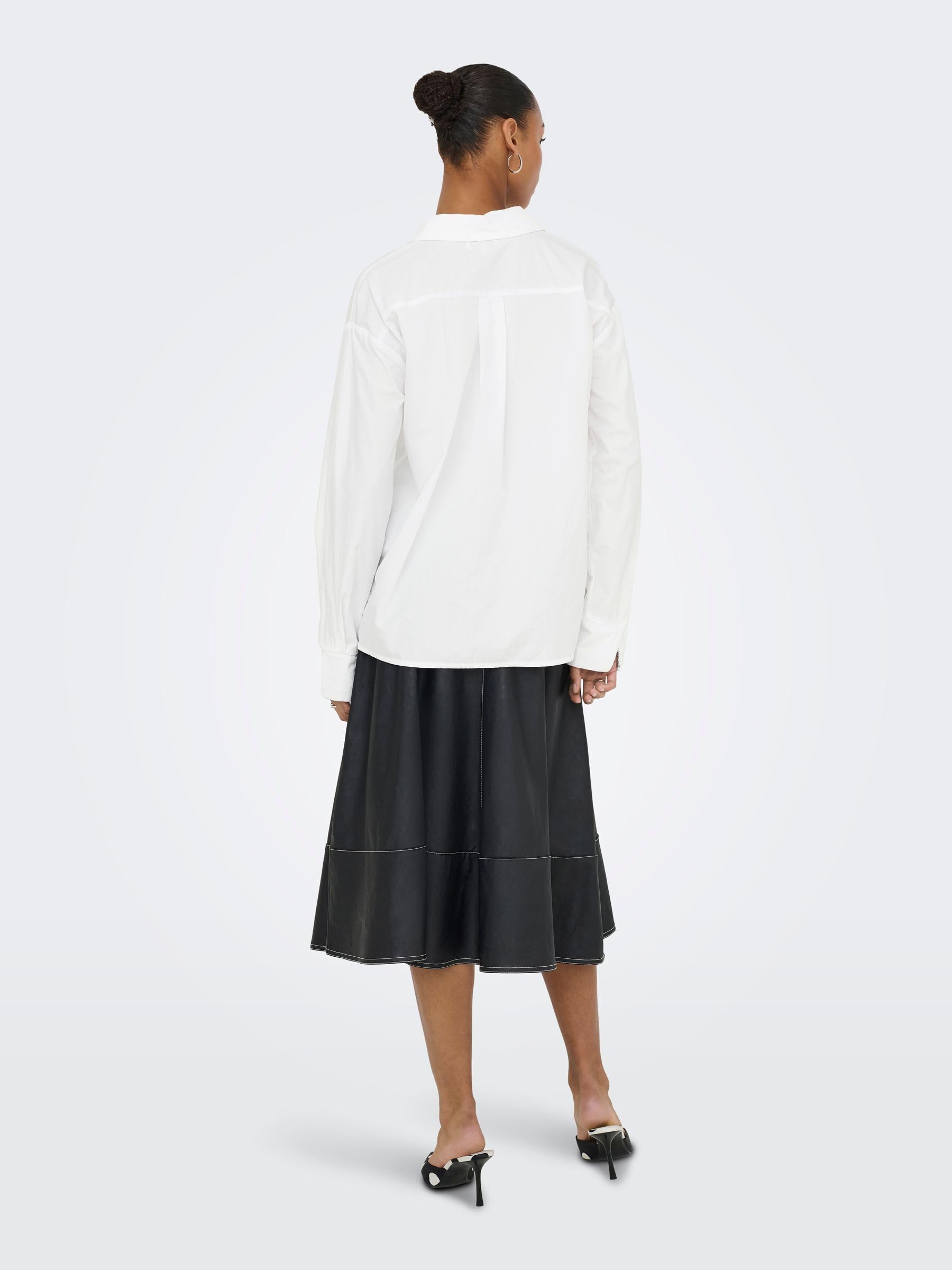 ONLY Onlpanama LS Sequines Mix Shirt Wvn Onlpanama LS Sequines Mix Shirt Wvn Donna (Pacco da 1)