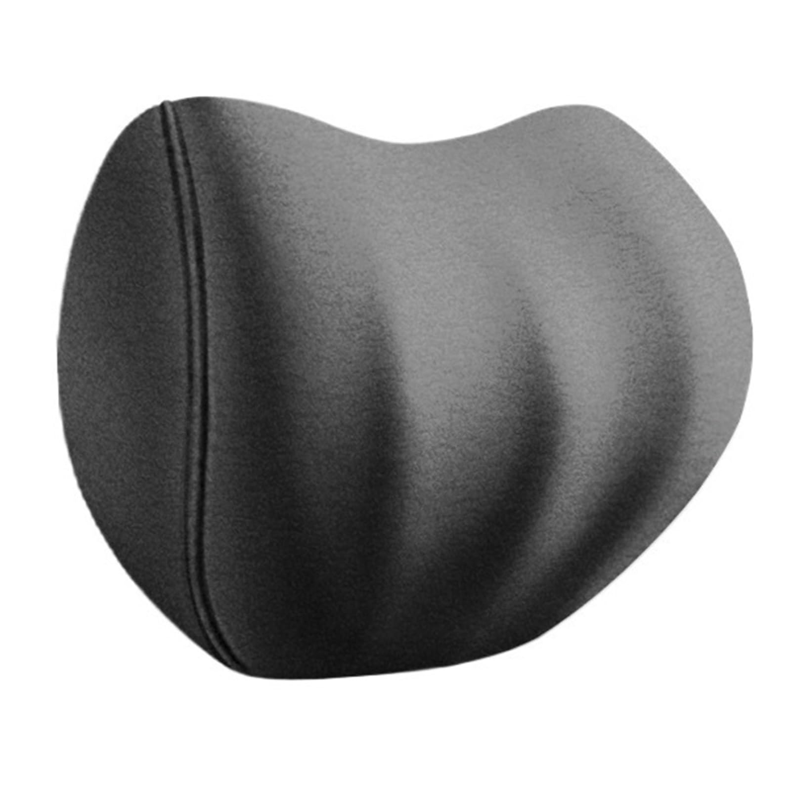 Poduszka pod głowę samochodu Poduszka Do szyję Pamięć siedziska Bawełniane wyposażenie wnętrz w talii(Dark Grey)