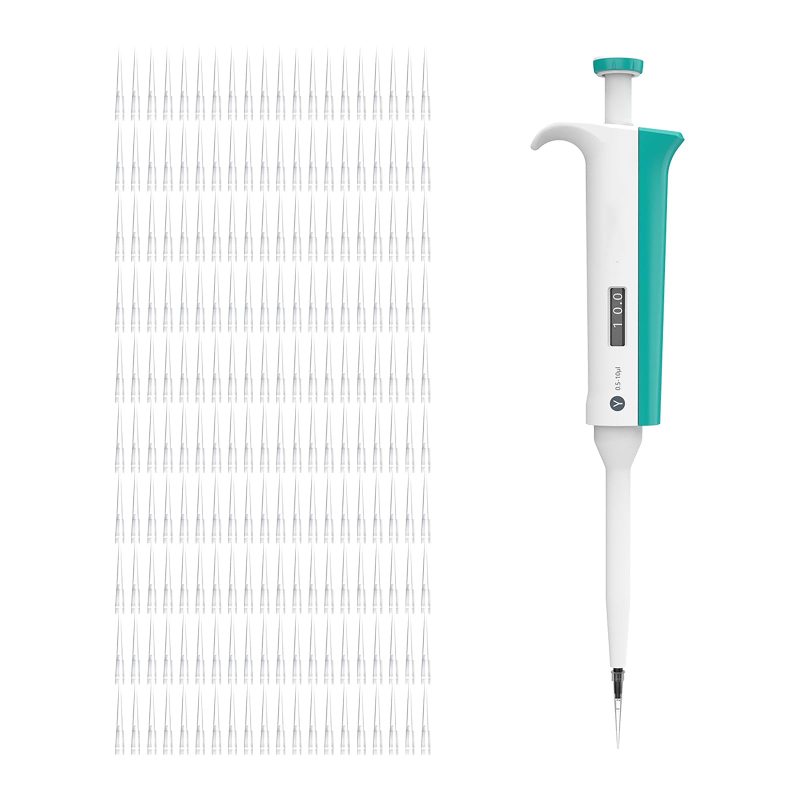Pipeta de laboratorio Pipeta manual ajustable de un canal para experimentos científicos y laboratorios de biología y química para transferencia de líquidos