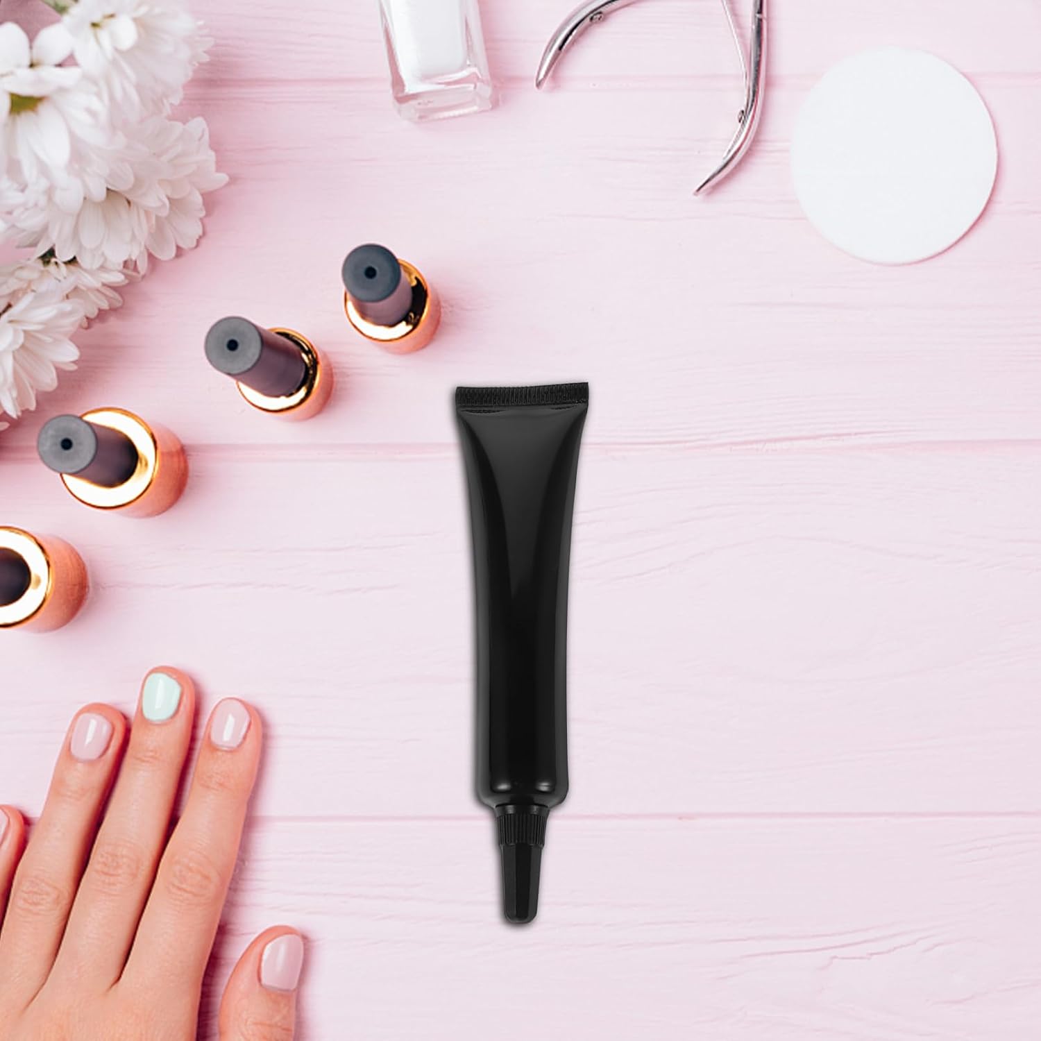Sealant Bare Bottle Nail Gems Glue for Tips Caulking No-wash Strong Manicure