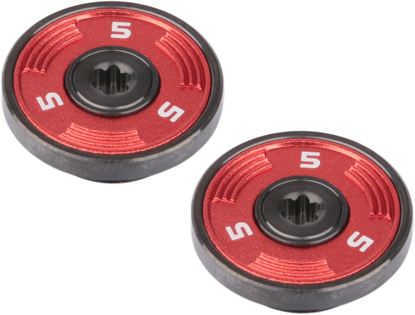 2pcs Red Golf Weights Replacement for Taylormade TP Reserve Putters 2.5g to 17.5g for Option