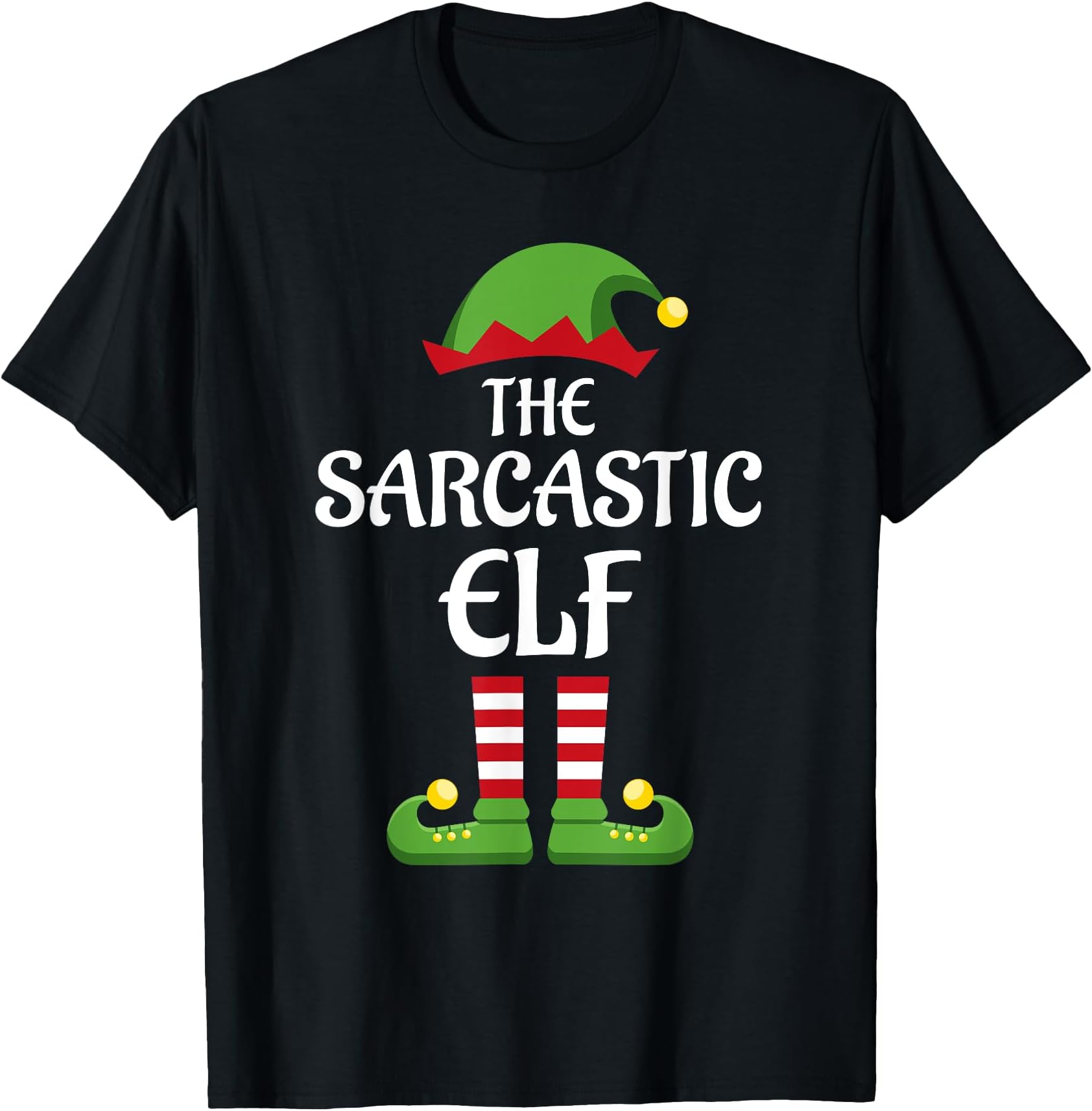 Elf Xmas Family ApparelSarcastic Elf Family Matching Group Christmas T-ShirtOEKO-TEX STANDARD 100