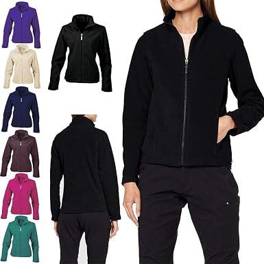 XXR Ladies Full Zip Micro Fleece Women 