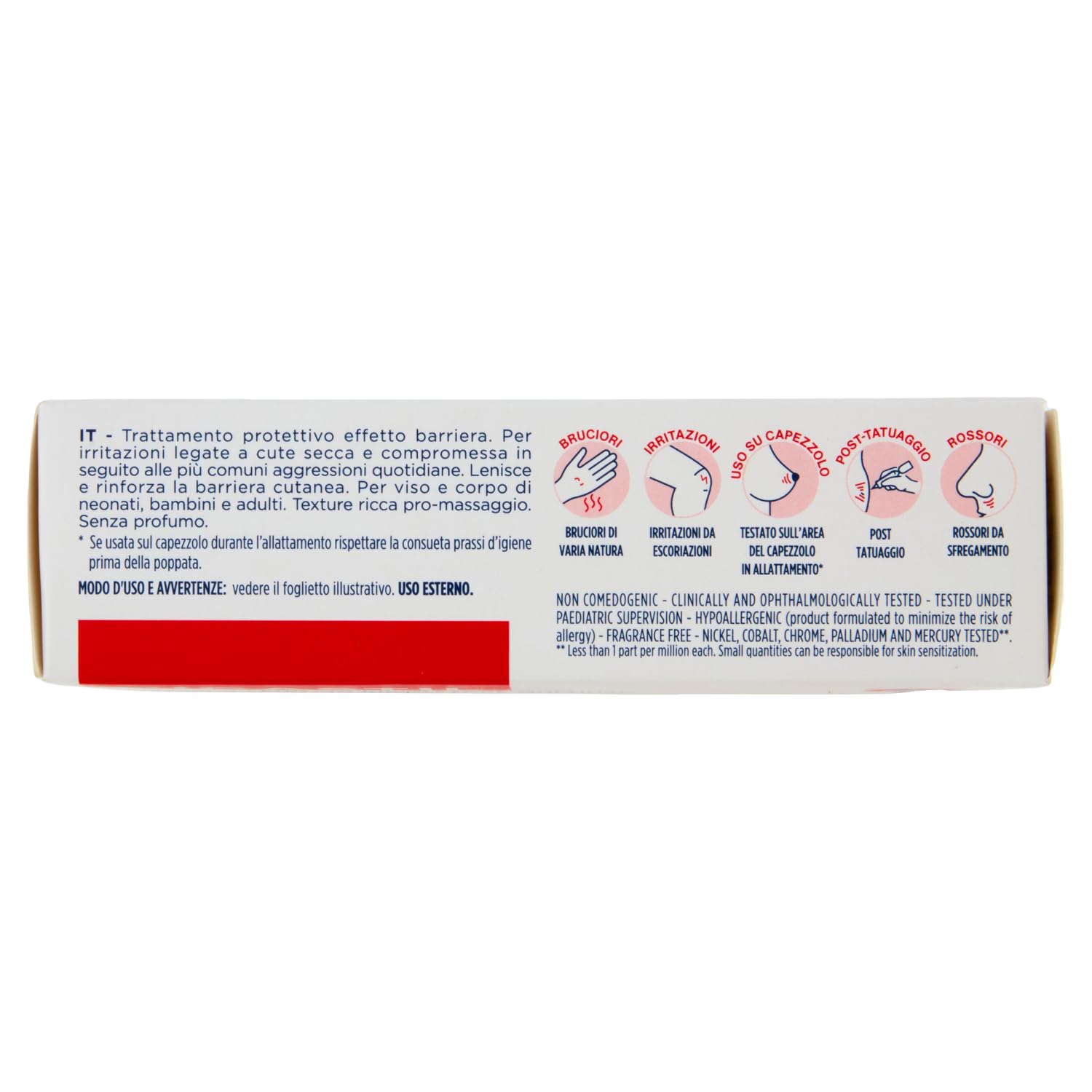 Rilastil Cicastil, Balsamo Lenitivo, Riparatore Multiuso Effetto Barriera per Viso e Corpo di Neonati, Bambini e Adulti, 40 ml