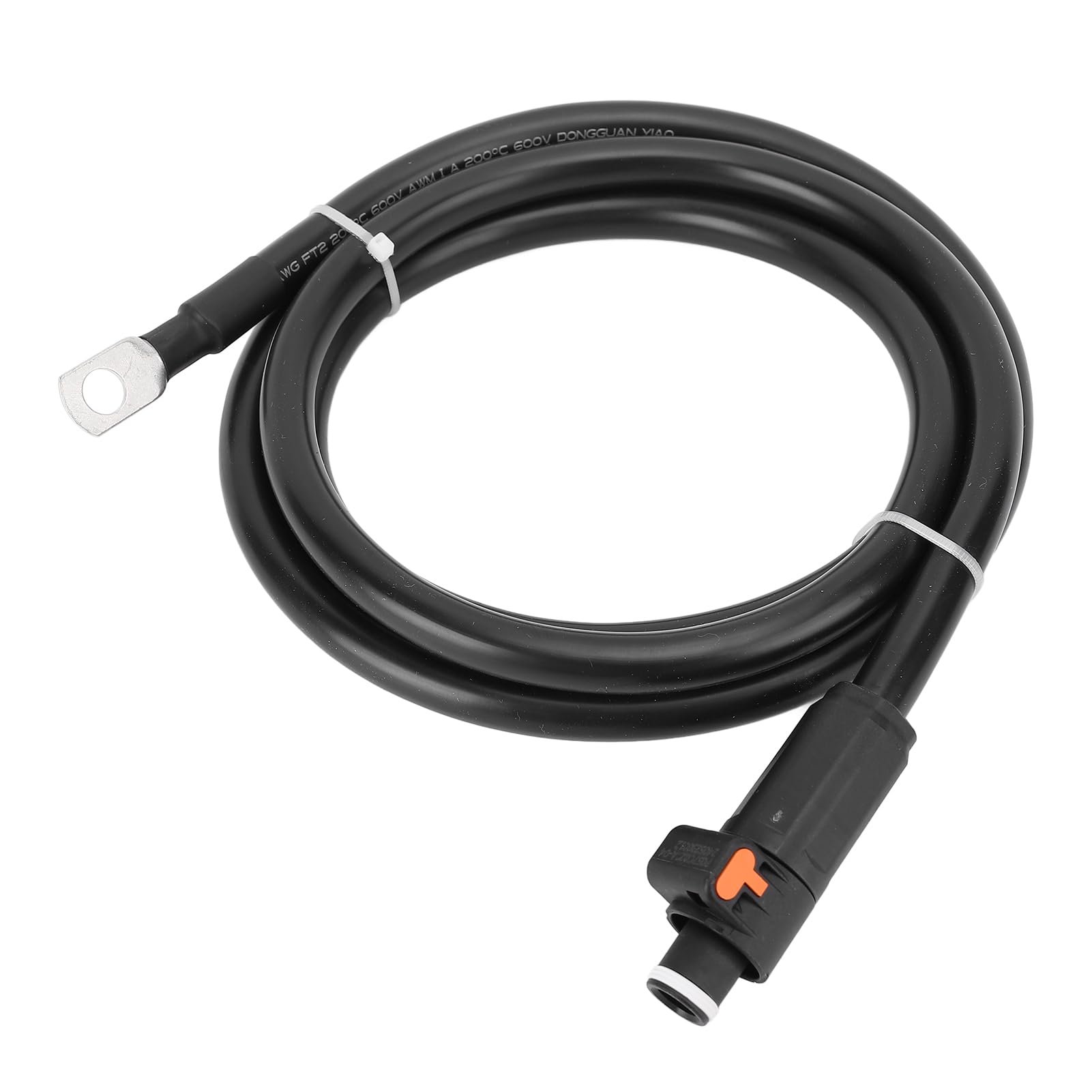 Generic Silikonowy Kabel Zasilający o Wysokiej Przewodności 4AWG do Ciągnika Samochodowego, 1 X Kabel Akumulatora w Zestawie (2 m)