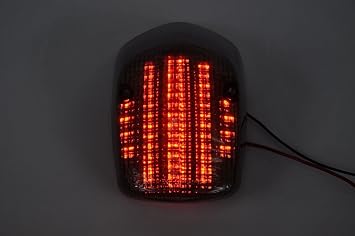 Compatible for Honda 1998-2003- GL1500C - VALKYRIE/VALKYRIE TOURER; Brake Tail Light LED Rear Lamp Stop/Running Light; Smoke Lens