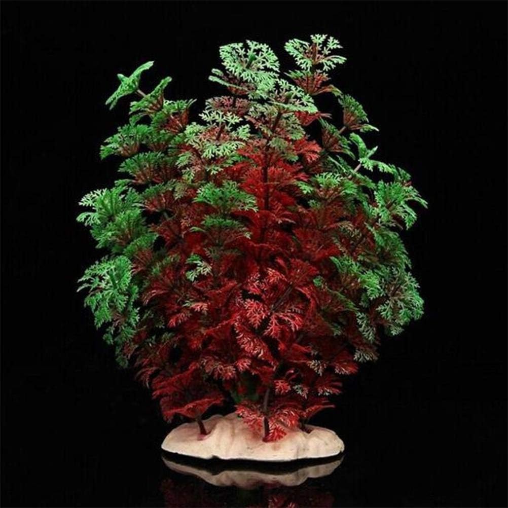 Vivid Artificial Aquarium Fish Tank Plastic Plants Grass Decoration Ornaments Pet Supplies Decoration Supplies