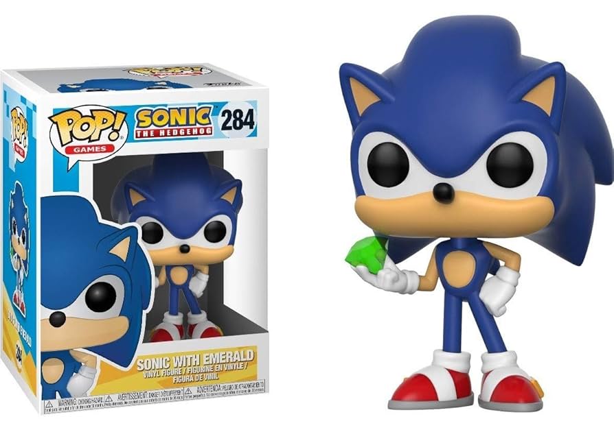 Amazon.com: POP Sonic The Hedgehog - Sonic with Emerald