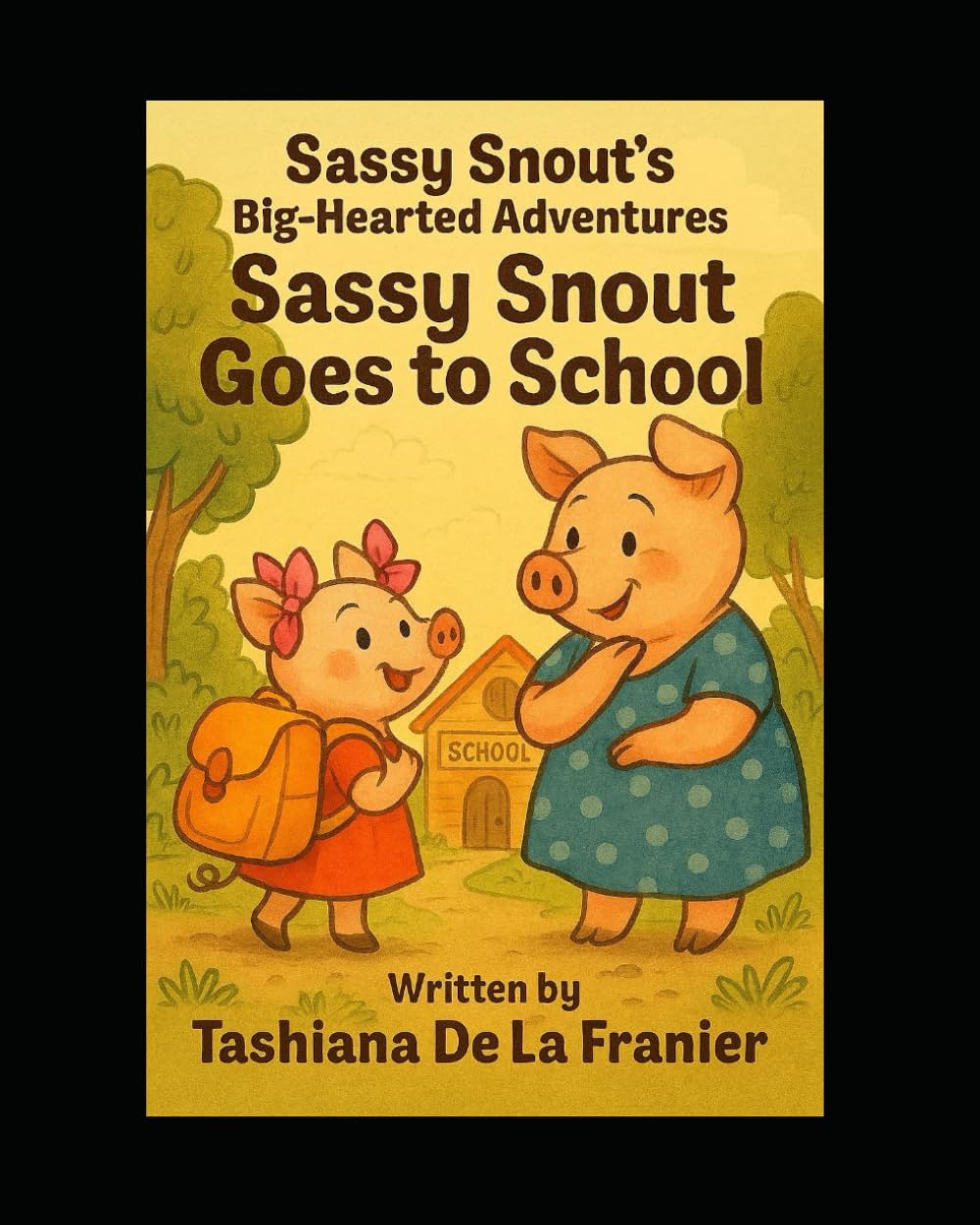 Sassy Snout's Big-Hearted Adventures: Sassy Snout Goes To School (Sassy Snout The Pig Who Couldn't Oink)